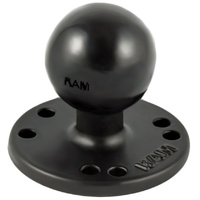 RAM Mount 1.5" C Size Ball with 2.5" Round Base Plate
