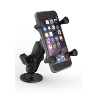 RAM Flat Surface Drill Down Mount with X-Grip for Small iPhones RAM-B-138-UN7U