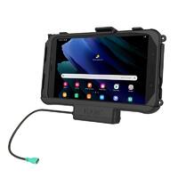 RAM Mount EZ-Roll'r Powered Dock Cradle for Samsung Tab Active3 & Tab Active2