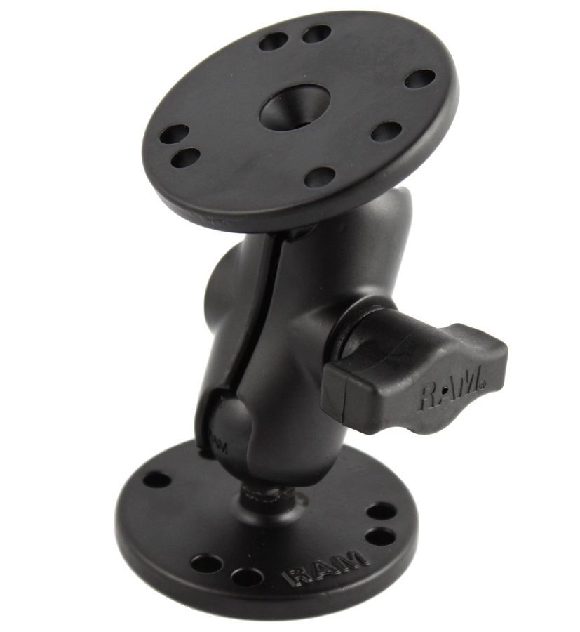 RAM Mount 2" Diameter Rail Clamp Base With 2.25" D-Ball – RAM-D-271U-2