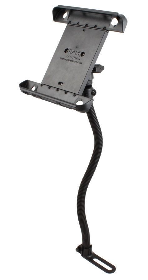 Universal Tablet Car Mount  18 Seat Rail or Floor Mount – Lido Radio  Products