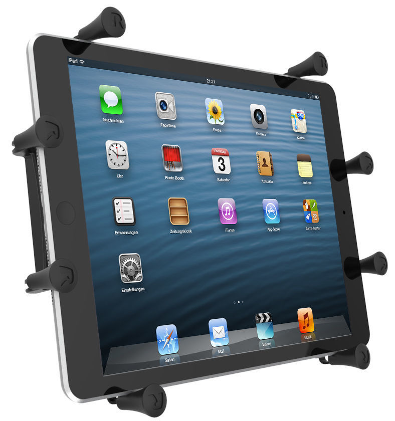 RAM X-GRIP Universal cradle for iPads & 10 Tabs Floor Mount - Mr Mobile  Australia