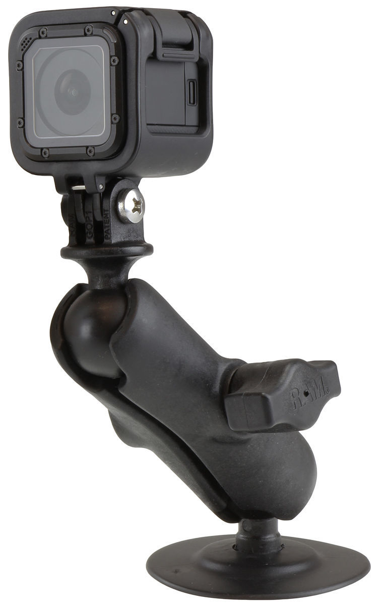 RAM Mount GO PRO Dash PSA Adhesive Stick Down Mount RAP-B-378-202U-GOP1 - Picture 12 of 40
