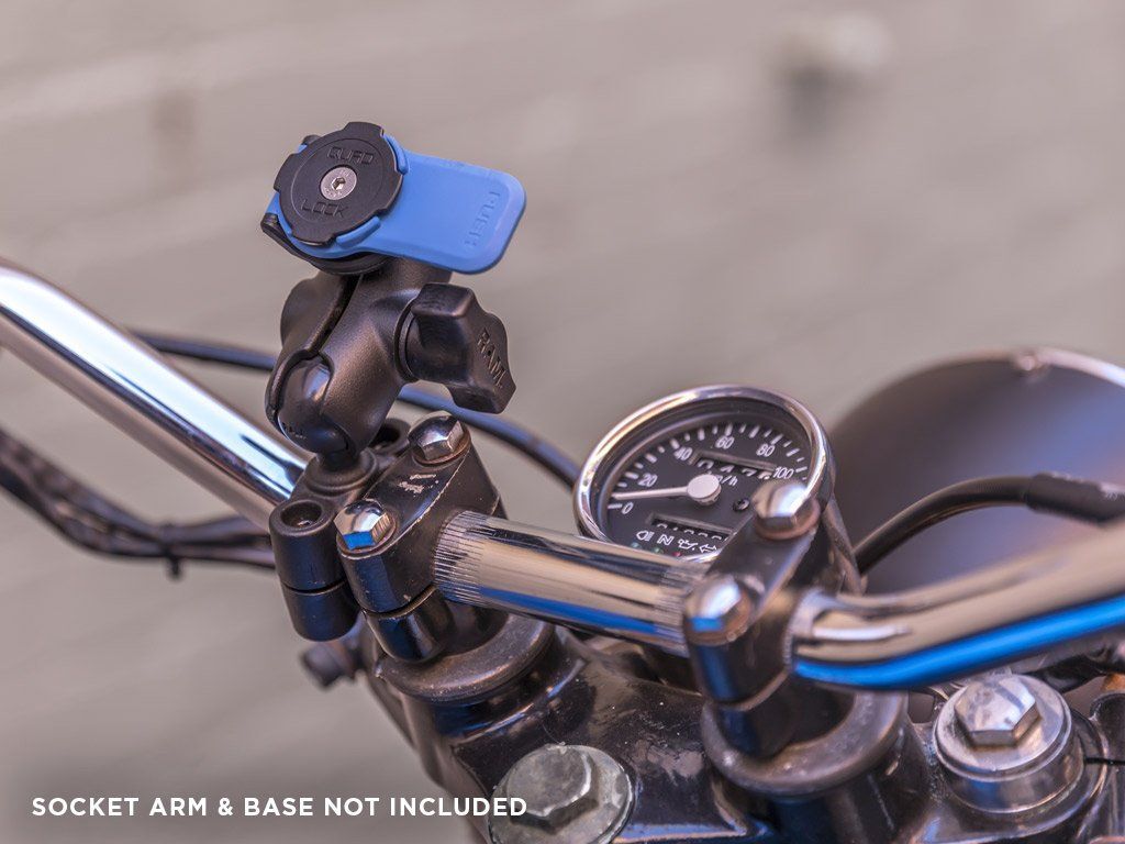 2 set Base di supporto da 1 pollice adatta per RAM Mounts Ball Socket Arm Accessori per ATV bicicletta moto supporto telefono 