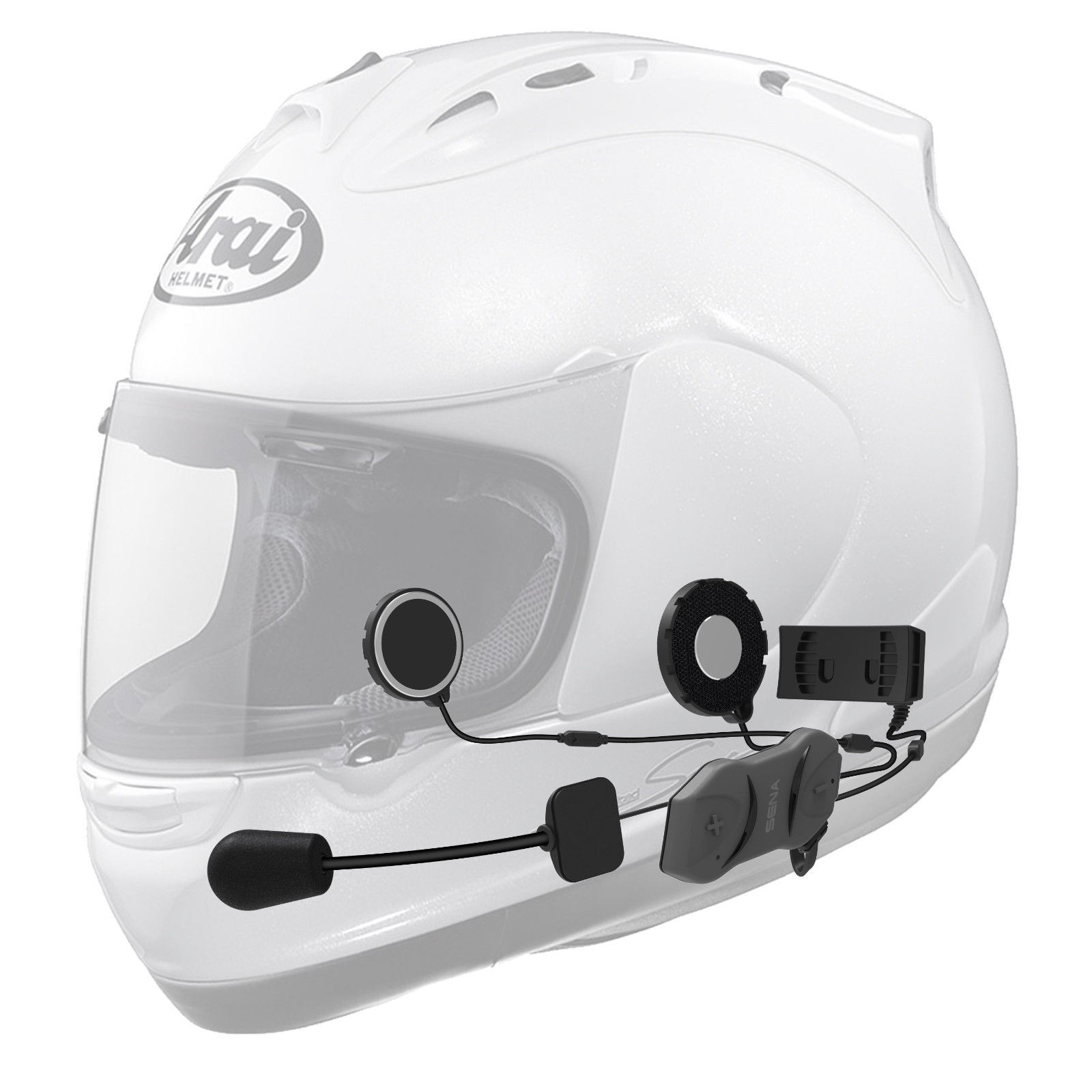 SENA 10R Low Profile Bluetooth Communication Headset & Handlebar Remote