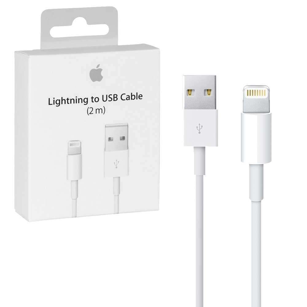 APPLE 8 Pin Lightning USB Cable 2m GENUINE - Apple