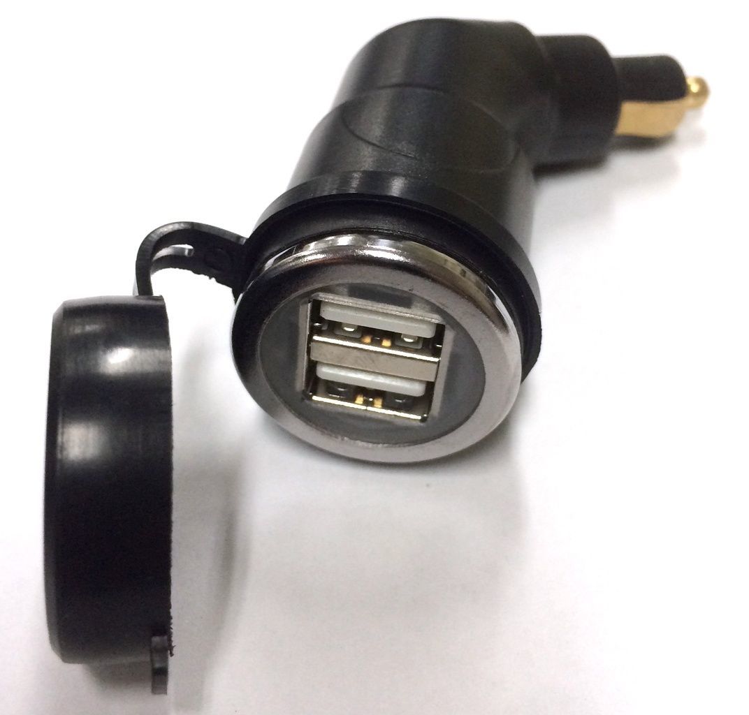 BMW Hella Din Plug to Dual USB Power Charger - E-Power