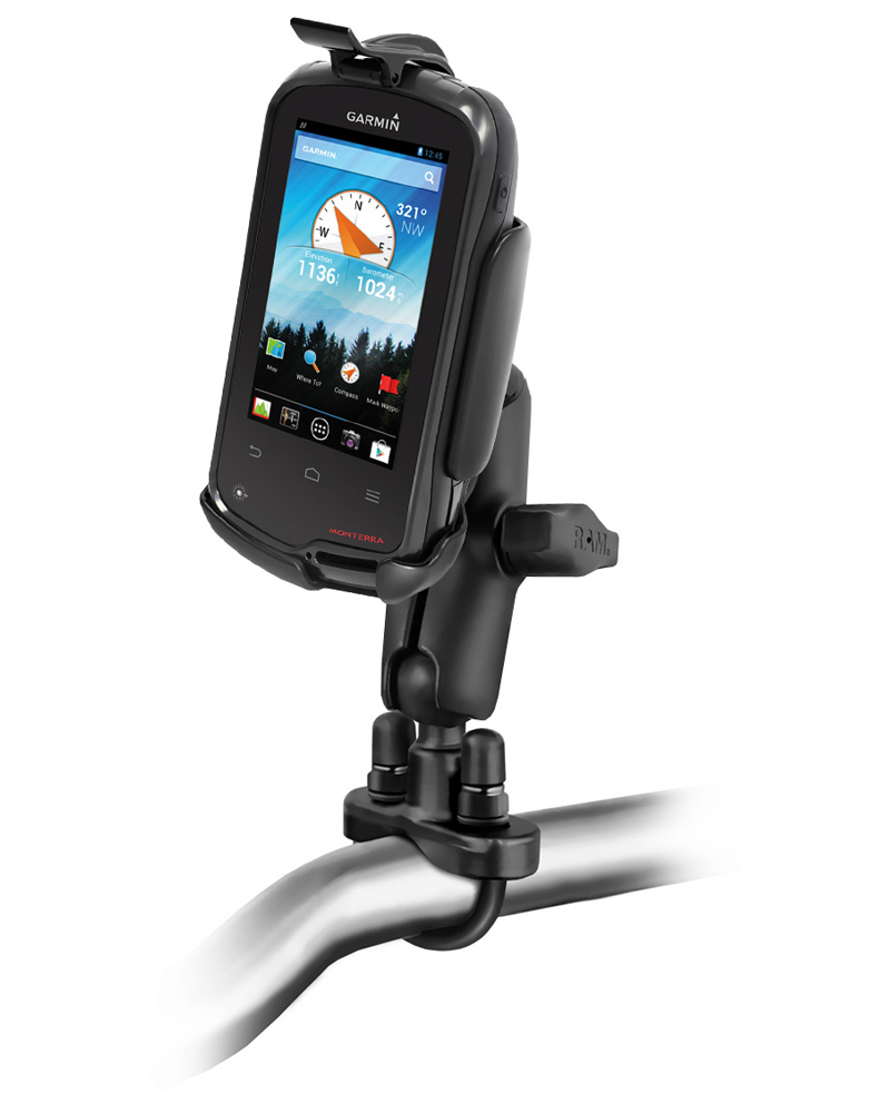 RAM Mount Garmin Monterra GPS Handlebar Rail Motorcycle ...