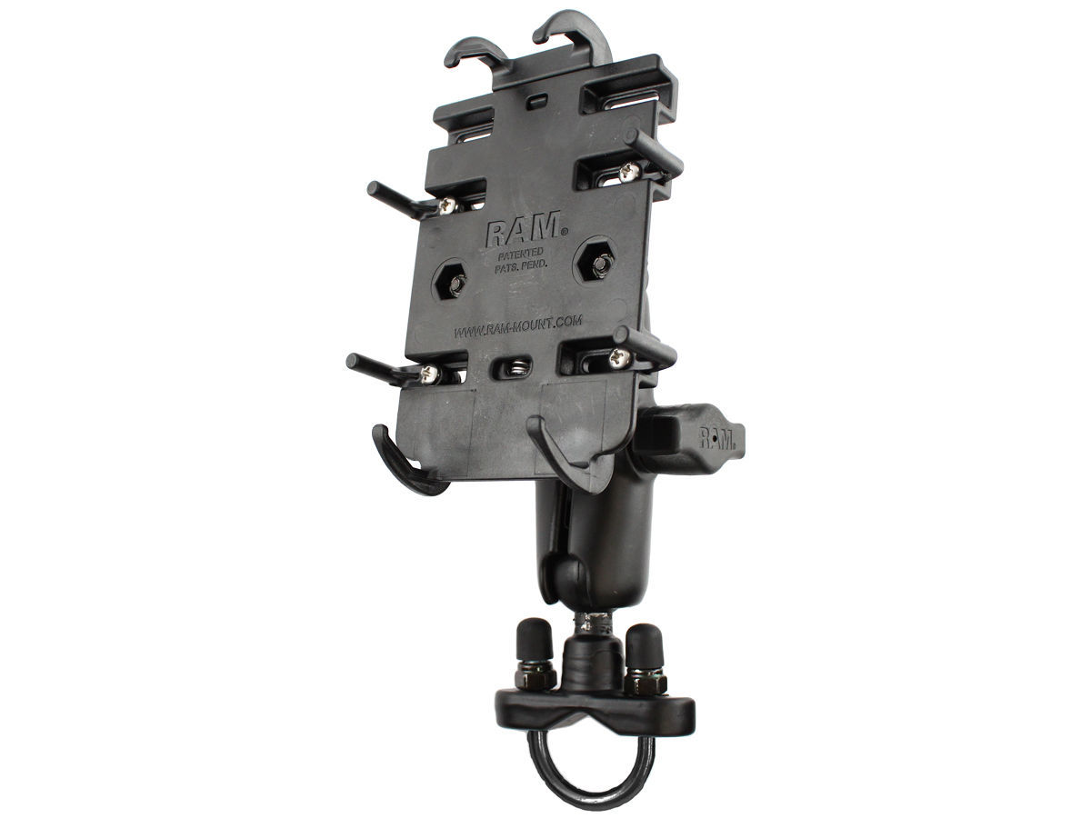 RAM Mount Motorcycle bike rail handlebar U-Bolt universal cradle RAM-B ...