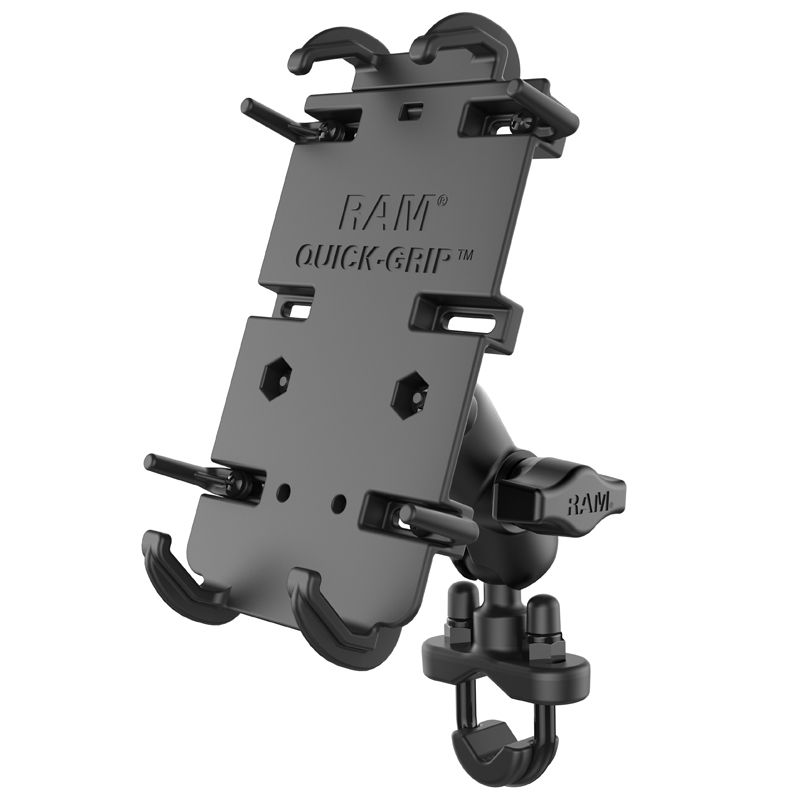 RAM Mount Quick-Grip XL Cradle Motorcycle Handlebar Mount - Picture 10 of 36
