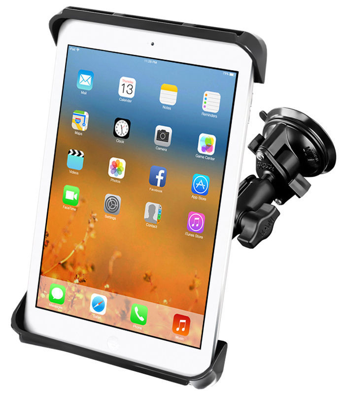 Ram Mount Car Suction Cup Holder Mount Ipad Air 2 Pro 9.7" Tablet RAMB