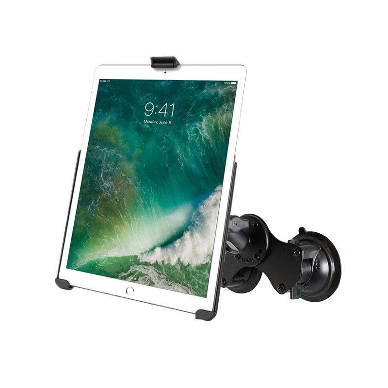 Ram Mount Car Windscreen Glass Dual Suction Cup Tablet Mount for iPad PRO 10.5" - Picture 8 of 28