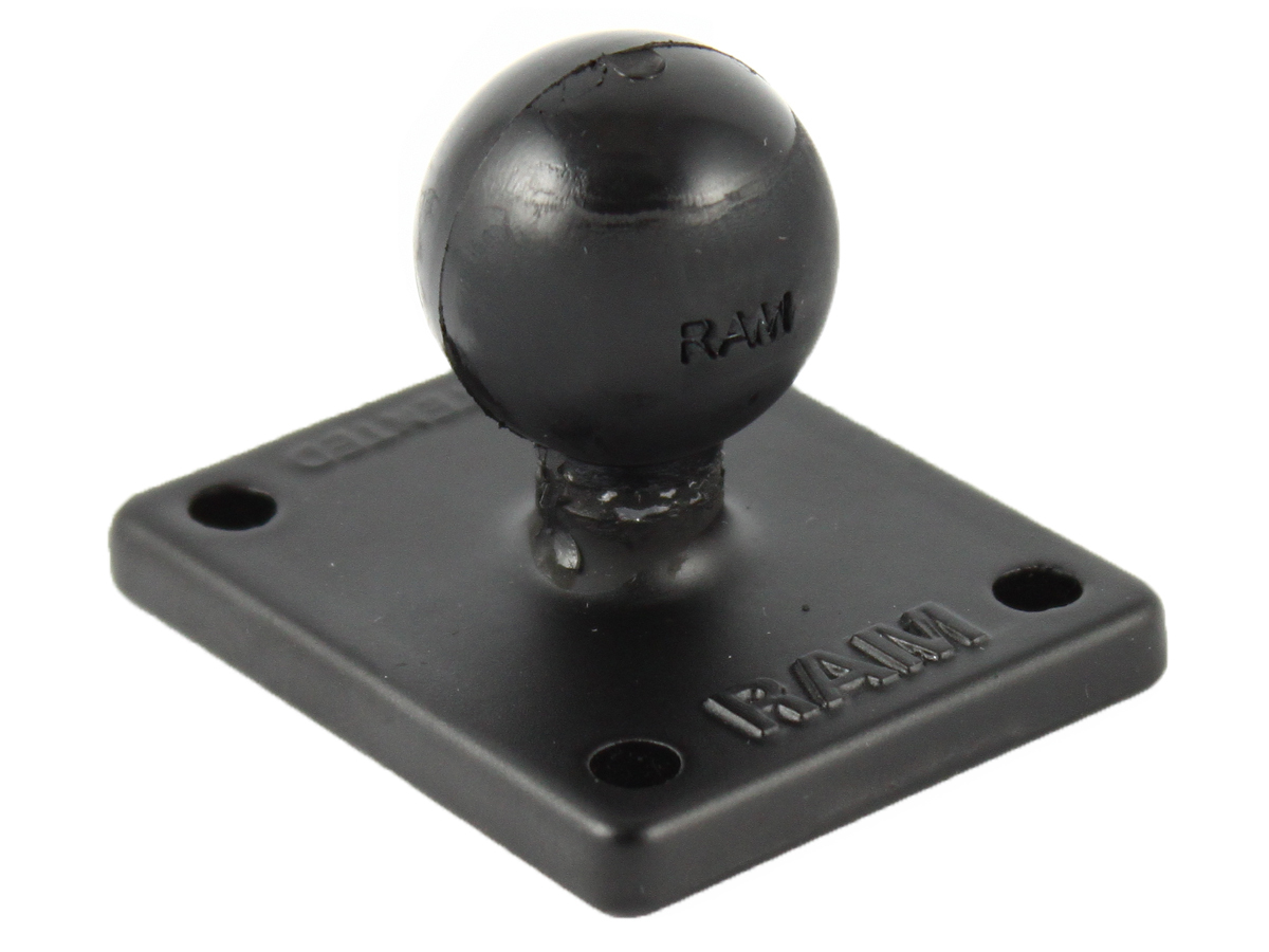 RAM Mount GPS 2" x 1.7" Square Base 1" Ball Garmin zumo, TomTom Rider Urban Rider