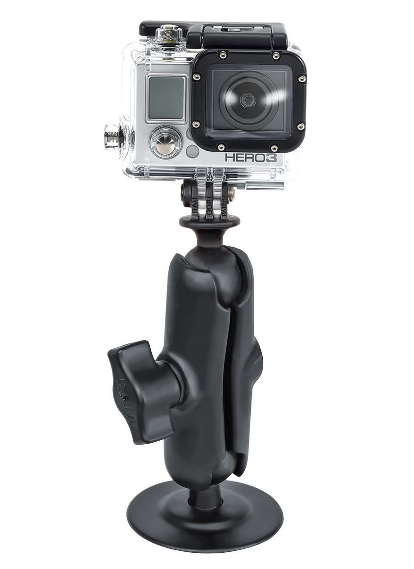 RAM Mount GO PRO Dash PSA Adhesive Stick Down Mount RAP-B-378-202U-GOP1 - Picture 11 of 40