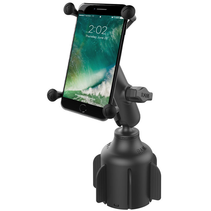 RAM X-Grip iPhone 6S Plus 5.5 RAM EZ-ON-OFF Bicycle Mount RAM-274-1-UN7U (sku 32747)