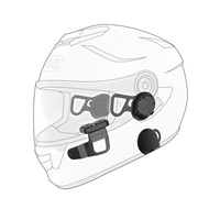 SENA 10U Motorcycle Helmet Intercom for Shoei GT-Air - 10U-SH-11