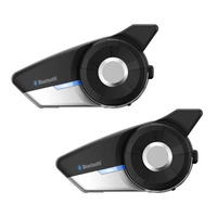 Sena 20S EVO DUAL Motorcycle Bluetooth Intercom Headset Helmet with HD Speaker