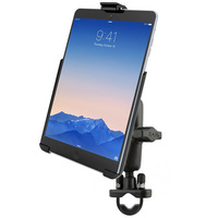 RAM U-Bolt Handlebar Rail Mount EZ-Roll'r custom fit Cradle for iPad Mini 4 & 5