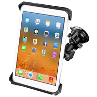 RAM Mount Car Suction Cup Holder 9.7" Tablets with Tab-Tite Cradle