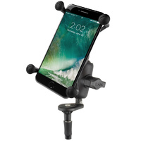 RAM Mount Motorcycle Center Fork Stem Phone Mount for iPhone 11 Pro Max, XS Max, 8+ etc RAM-B-176-UN10U-P