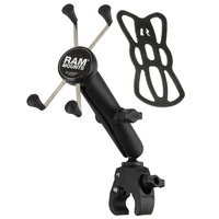 RAM Mount Tough-Claw Rail Handlebar Base Universal X-Grip for Large Phones 