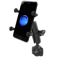 RAM Handlebar 3/4-1" Rail Mount with X-Grip for Small iPhones RAM-B-408-75-1-UN7U