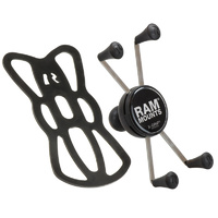 RAM Mount Universal X-Grip Cradle for Large Phones - Plus, Pro Max - Includes Tether - RAM-HOL-UN10BU