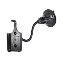 RAM Suction Cup Car Mount with 12" Flexible Arm for iPhone XS Max, 7 Plus & 6 Plus
