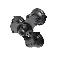 RAM Mount Triple Suction Cup Base with 1.5" C Size Ball