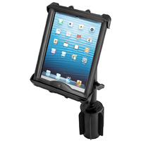 RAM Drink Cup Holder Mount for iPad using Heavy Duty Case