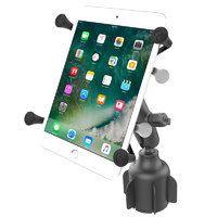 RAM Mount X-Grip iPad mini RAM-A-CAN Drink Cup Holder Mount 