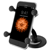 RAM iPhone X 8 7 6 Lil Buddy Adhesive Dash Mount with Universal X-Grip RAP-SB-180-UN7U