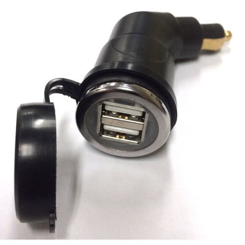 BMW Hella Din Plug to Dual USB Power Charger - E-Power