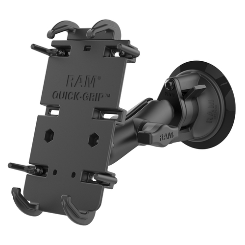 RAM Mounts X-Grip® High-Strength Composite Phone Mount with Drill-Down Base